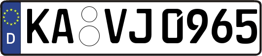 KA-VJ0965
