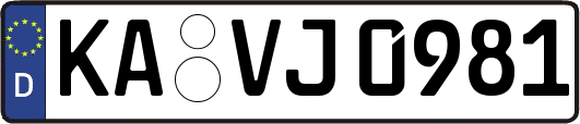 KA-VJ0981