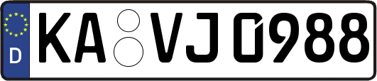 KA-VJ0988