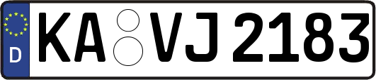 KA-VJ2183