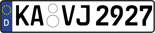 KA-VJ2927