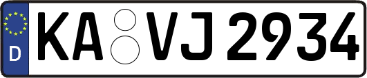 KA-VJ2934