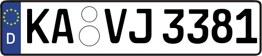 KA-VJ3381
