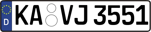 KA-VJ3551
