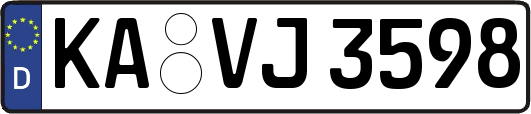 KA-VJ3598