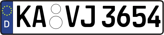 KA-VJ3654
