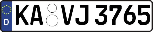 KA-VJ3765