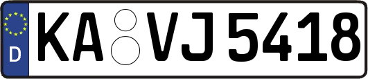 KA-VJ5418
