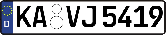KA-VJ5419