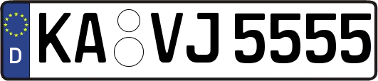 KA-VJ5555