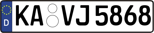 KA-VJ5868