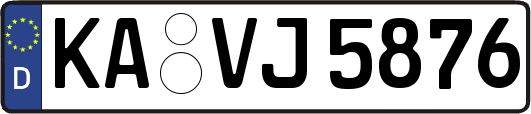 KA-VJ5876
