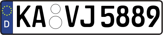 KA-VJ5889
