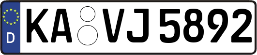 KA-VJ5892