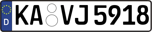 KA-VJ5918