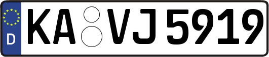 KA-VJ5919