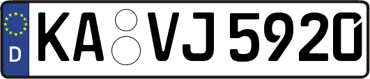 KA-VJ5920