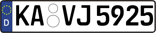 KA-VJ5925