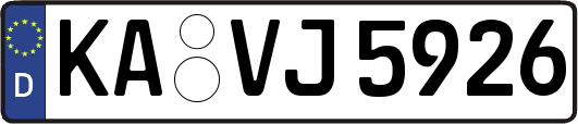 KA-VJ5926