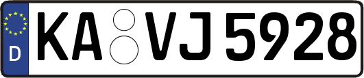 KA-VJ5928
