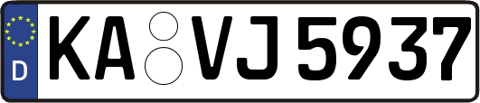 KA-VJ5937
