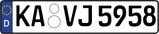 KA-VJ5958