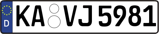 KA-VJ5981