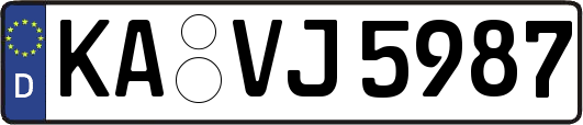KA-VJ5987