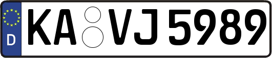 KA-VJ5989