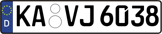 KA-VJ6038