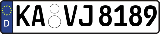 KA-VJ8189