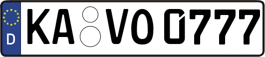 KA-VO0777