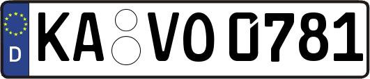 KA-VO0781