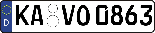 KA-VO0863