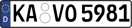 KA-VO5981