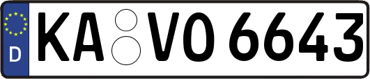 KA-VO6643