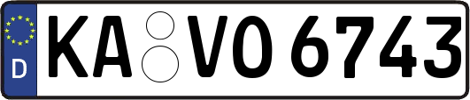 KA-VO6743