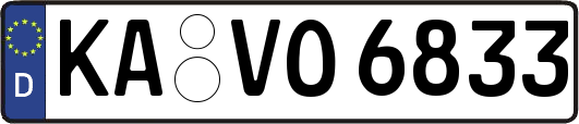 KA-VO6833
