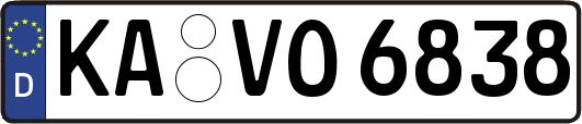 KA-VO6838
