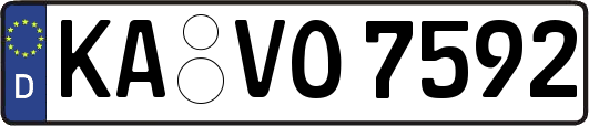 KA-VO7592