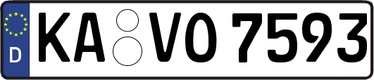 KA-VO7593