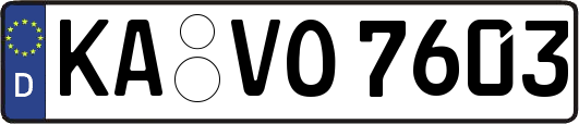 KA-VO7603