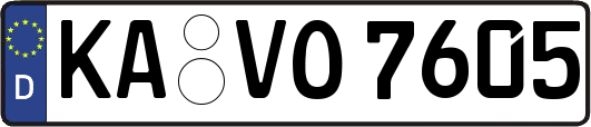 KA-VO7605