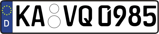 KA-VQ0985