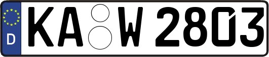 KA-W2803