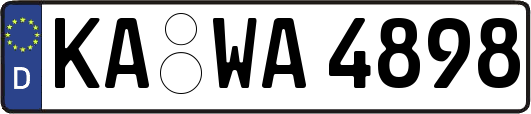 KA-WA4898