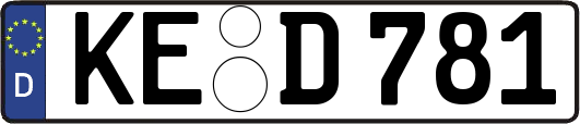 KE-D781