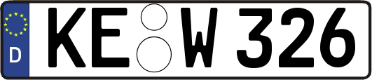 KE-W326
