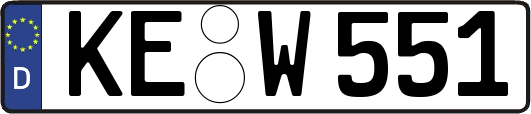 KE-W551