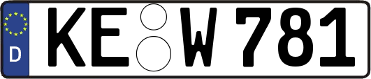 KE-W781